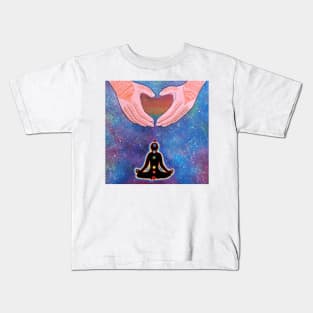 Reiki Universal Chakra Healing Kids T-Shirt